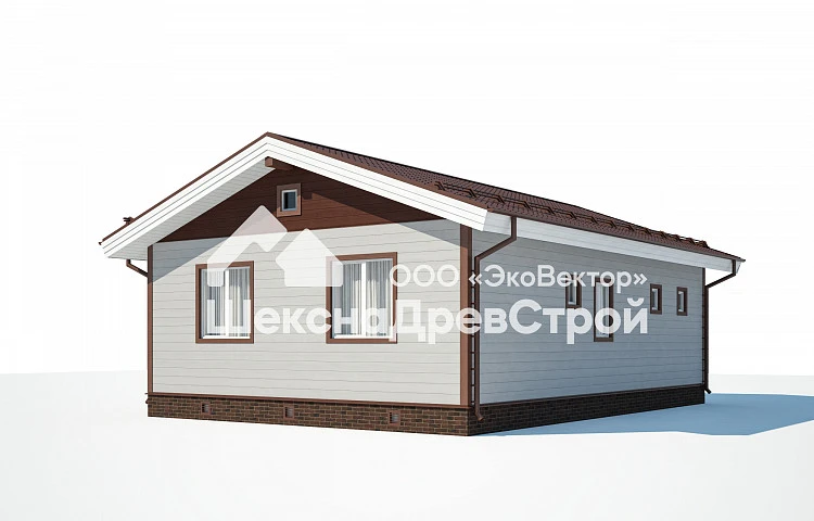 План проекта «Одноэтажный каракасный дом К-319»